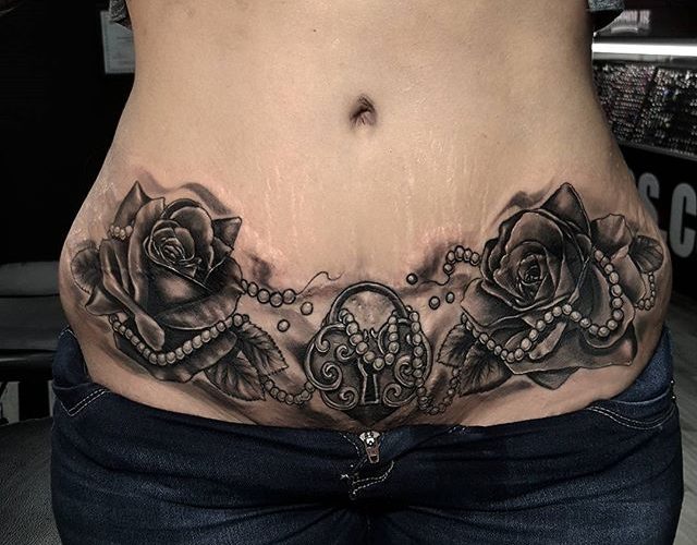 Tattooing on Damaged Skin