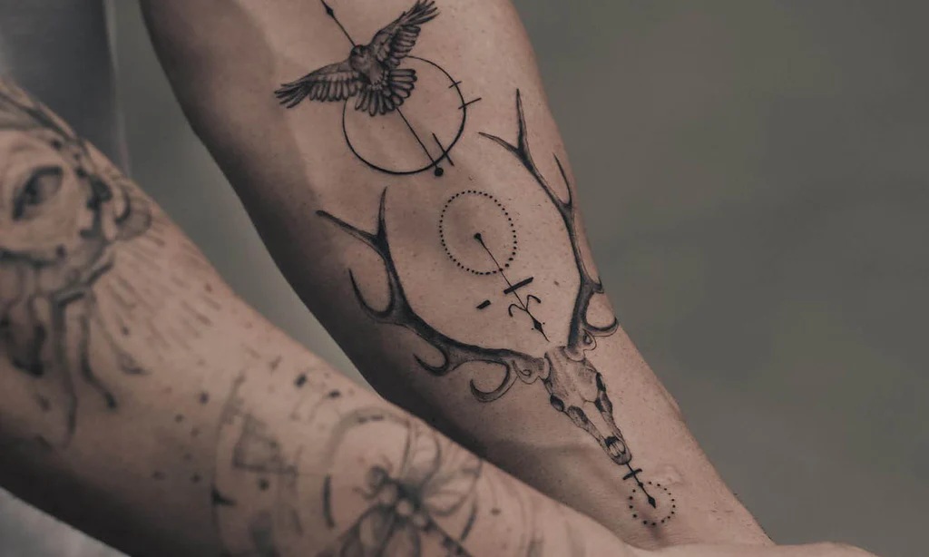 Combining tattoo styles