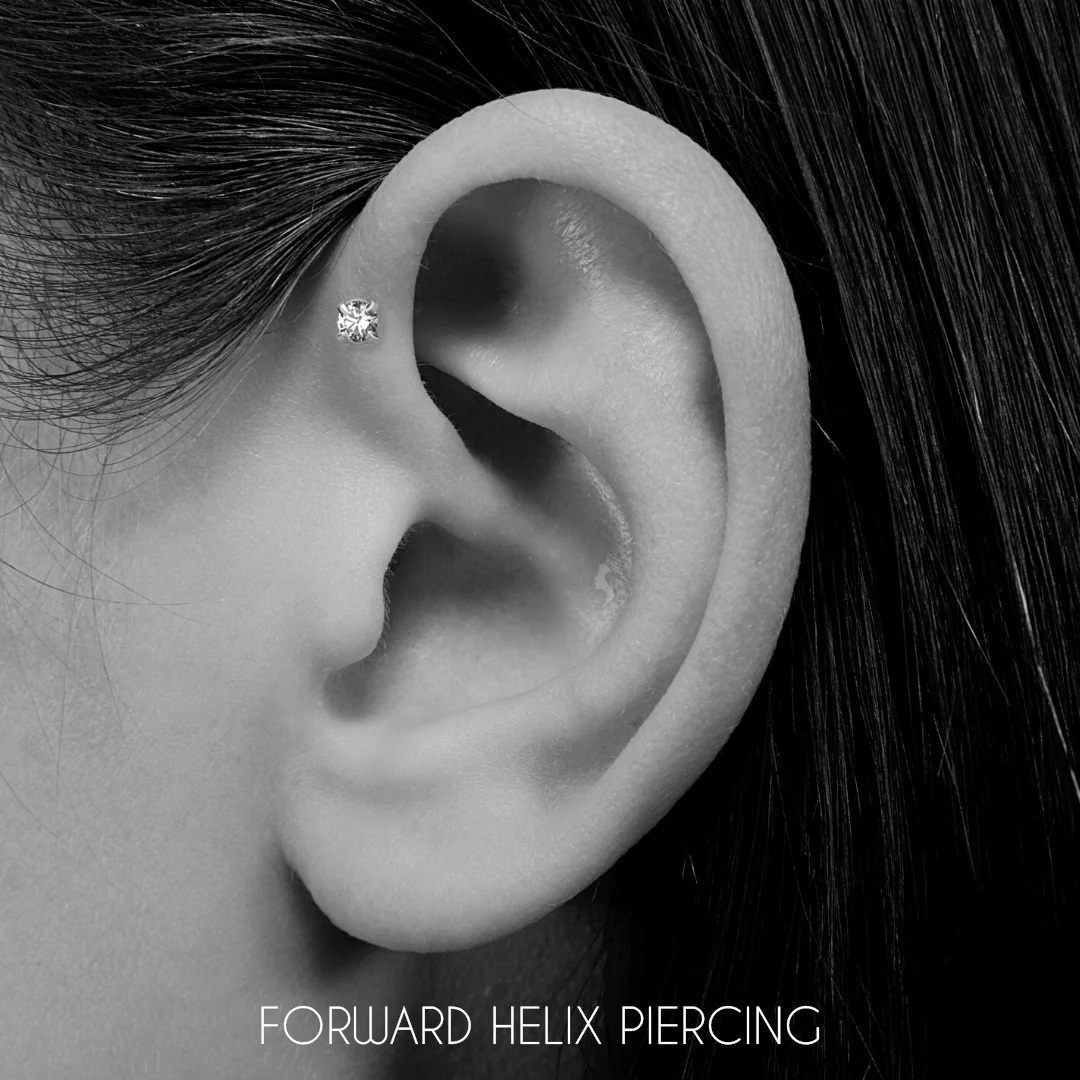 Anti-Helix Piercing