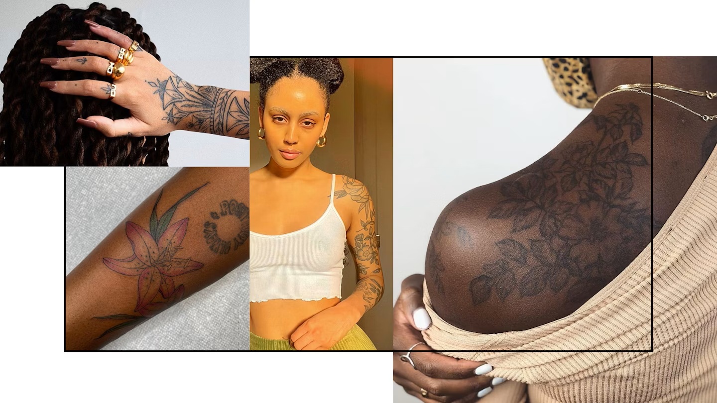Tattoos on Dark Skin