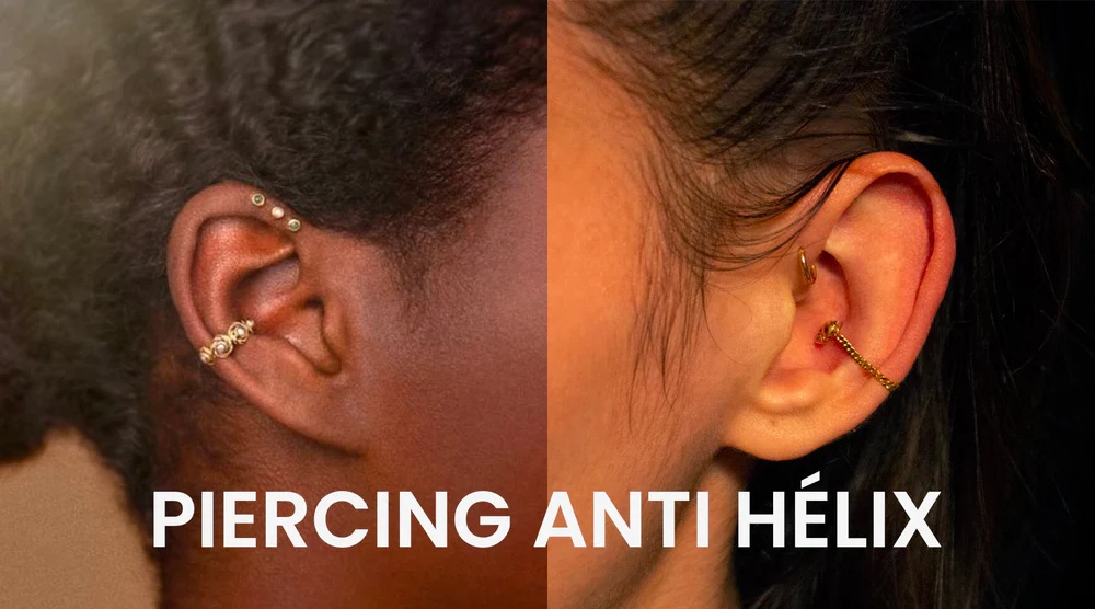 Anti-Helix Piercing
