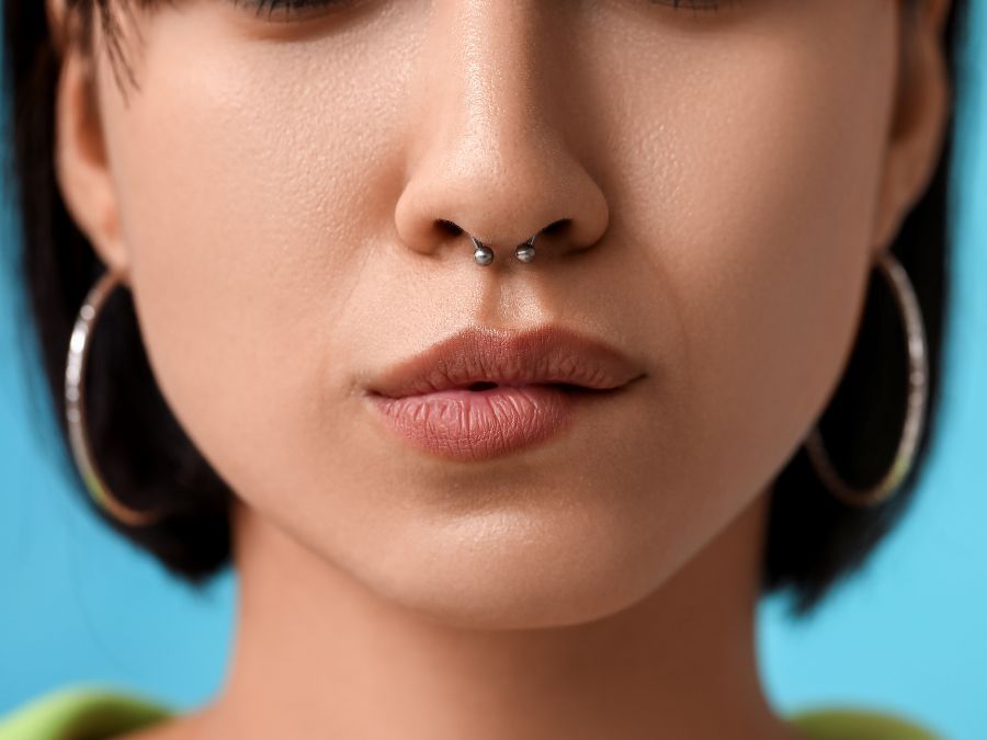 septum piercing