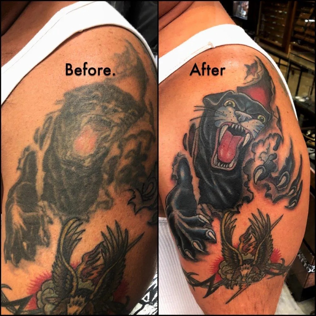 Cover-Up Tattoo Service
