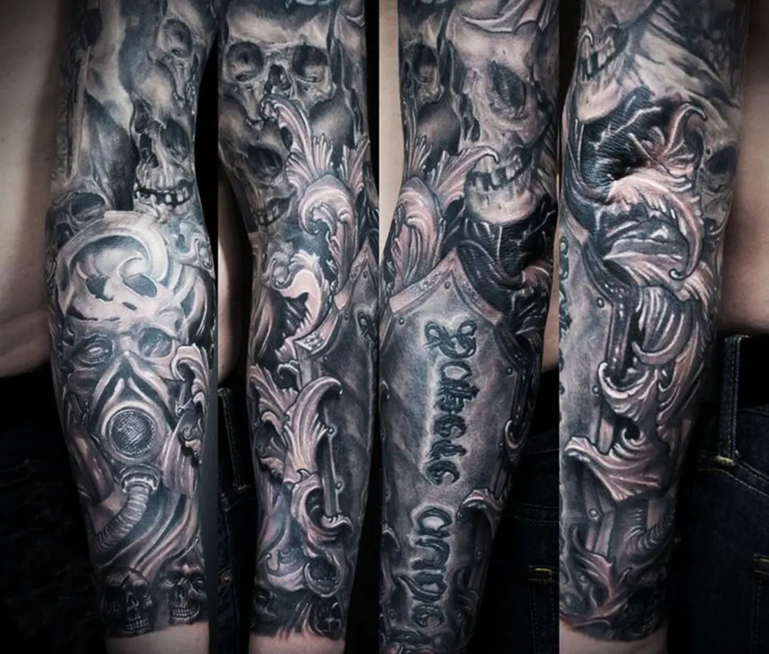 large tattoo design