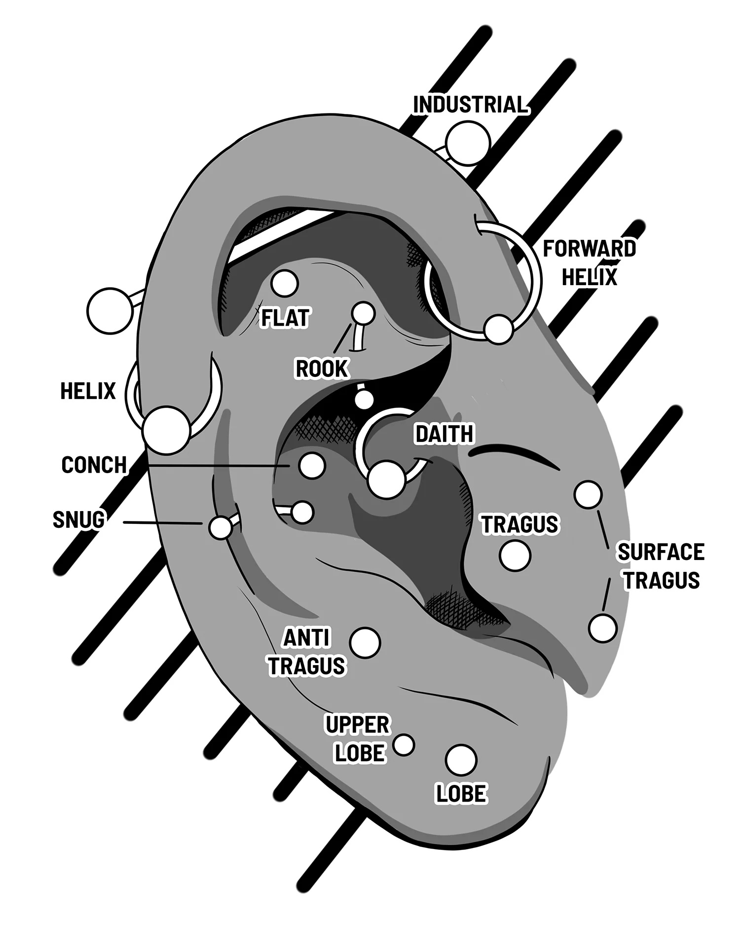 ear piercing