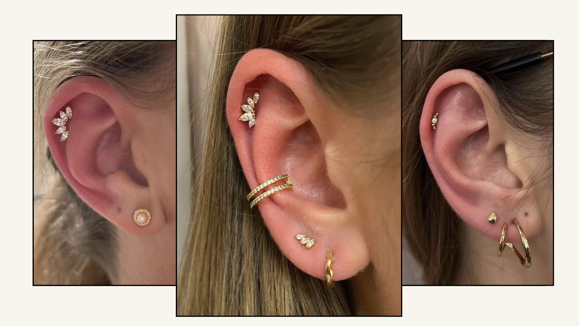 vertical helix piercin