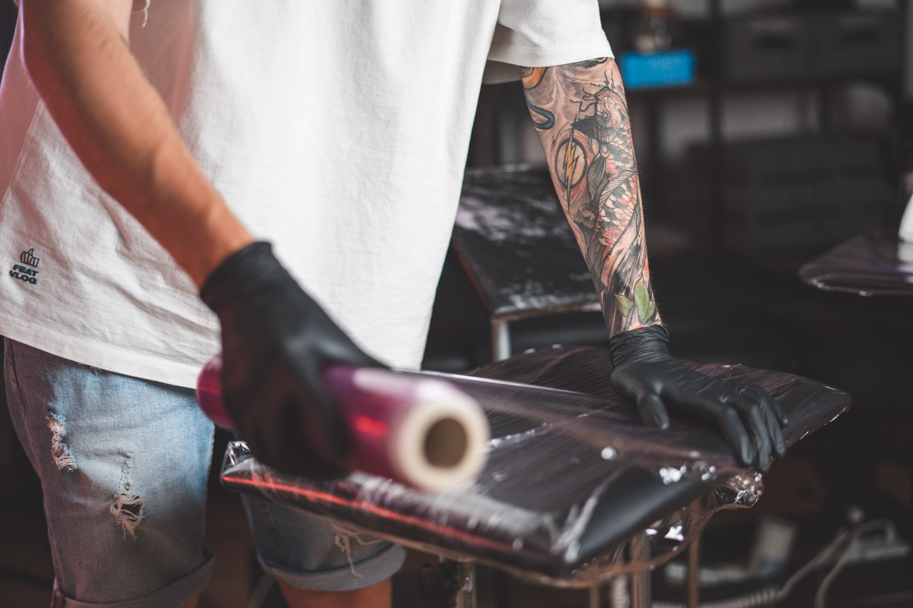 tattoo studio health standards