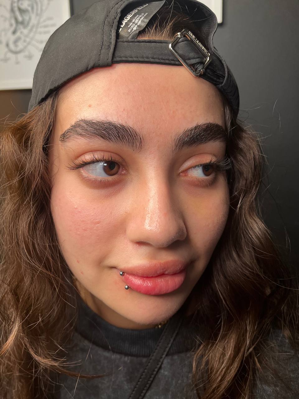 Side Labret Piercing