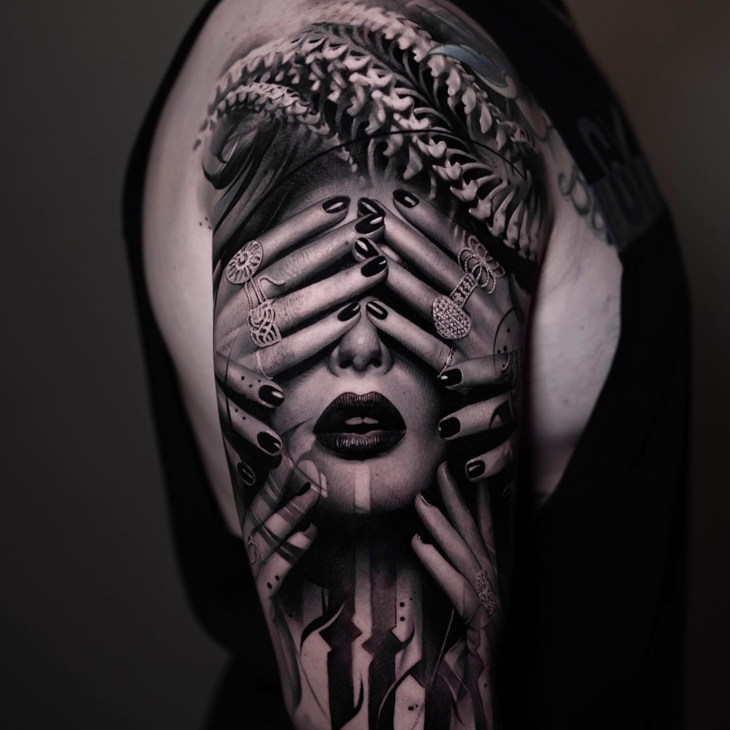 Black & Grey Tattoo Style