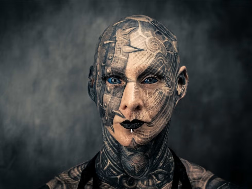 sclera tattoo London