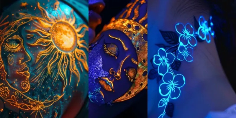 UV or Blacklight Tattoo