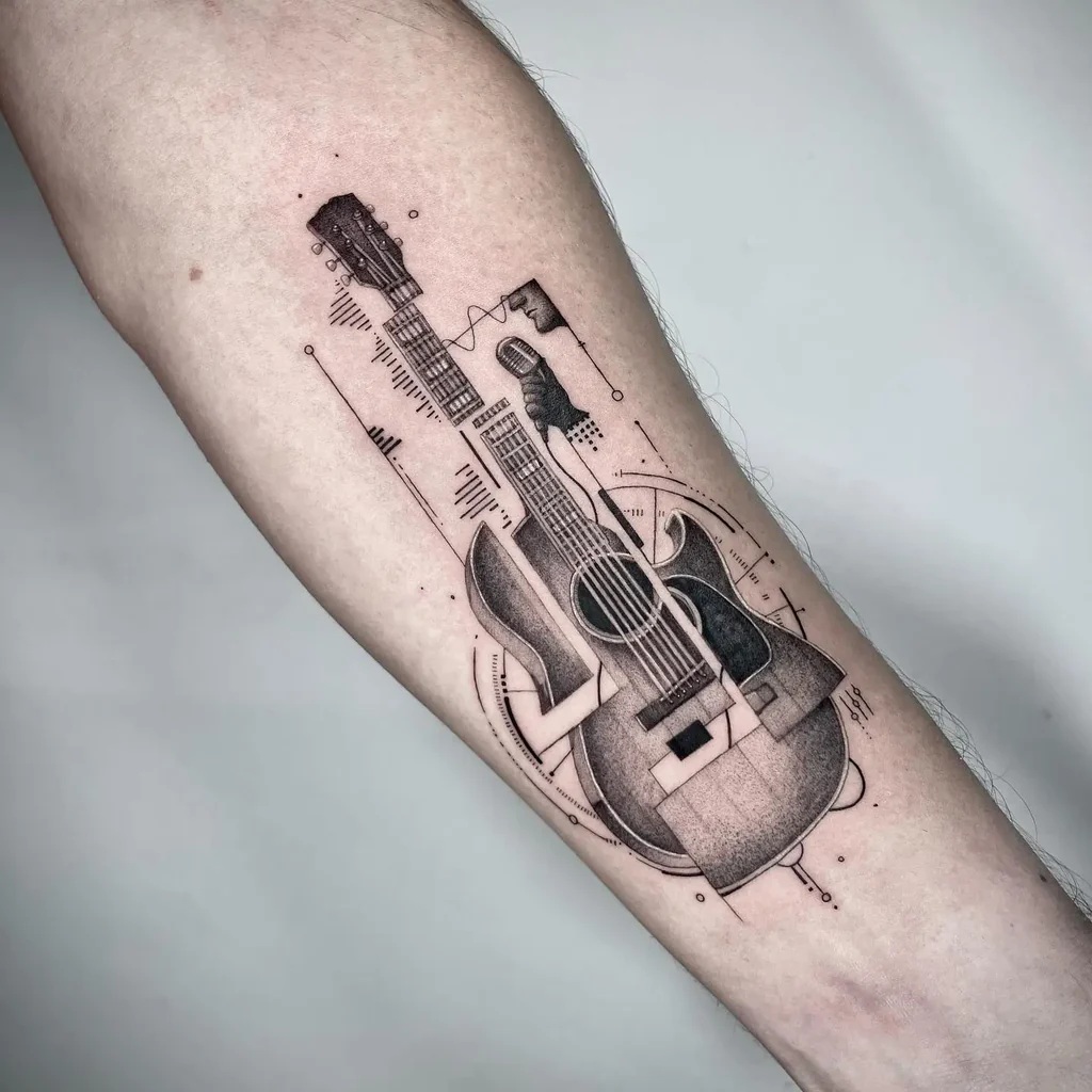 music tattoo symbols