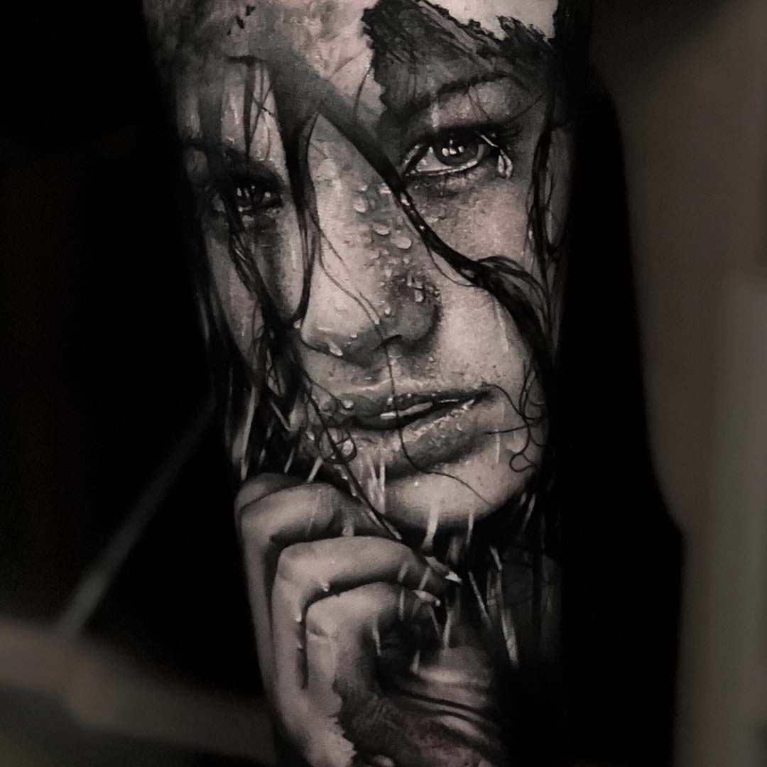Black & Grey Tattoo Style