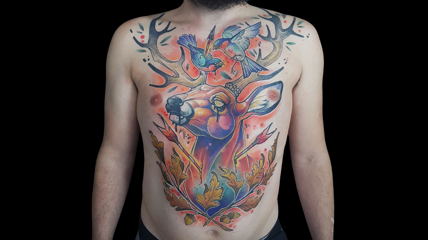 Illustrative Tattoo Style