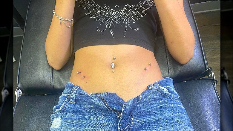 hip dermal piercing