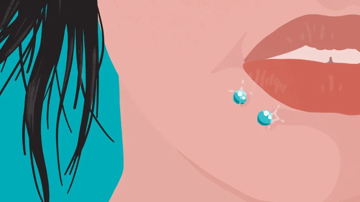 spider bites piercing