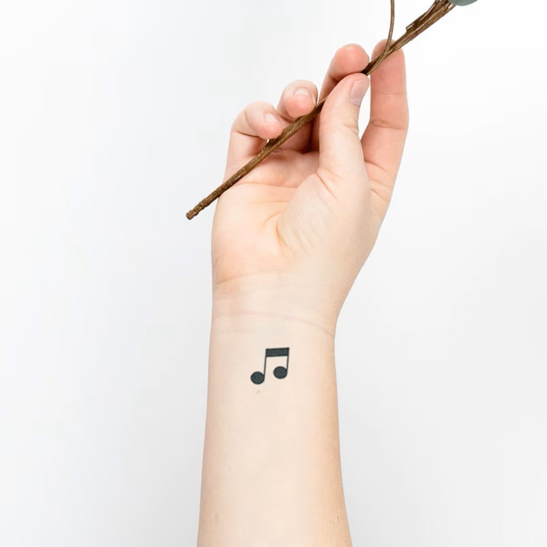 music tattoo symbols