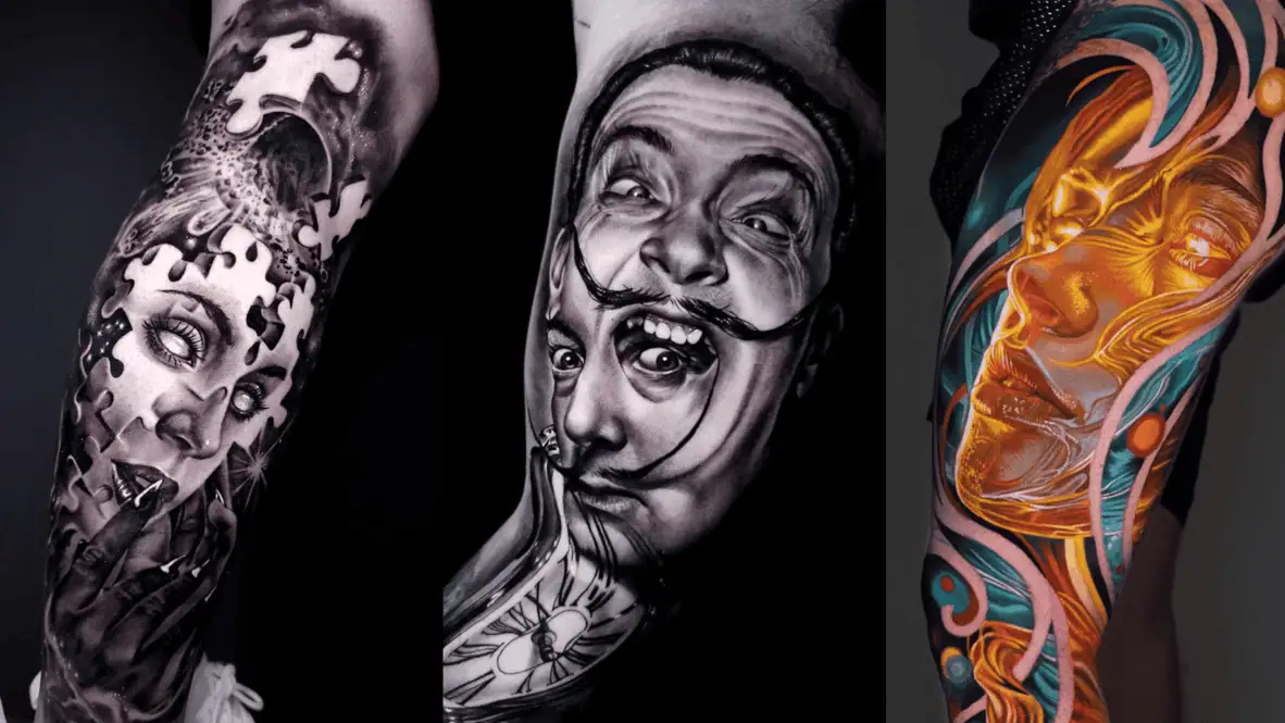 Surrealism Tattoo Style