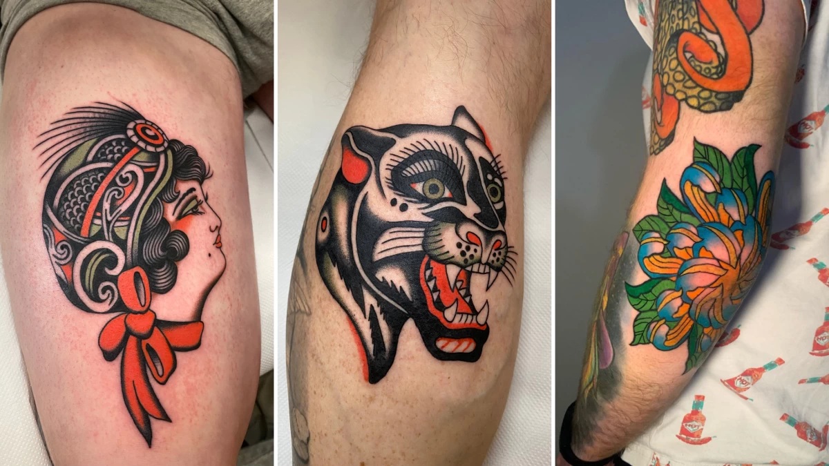 Neo-Traditional Tattoo Style