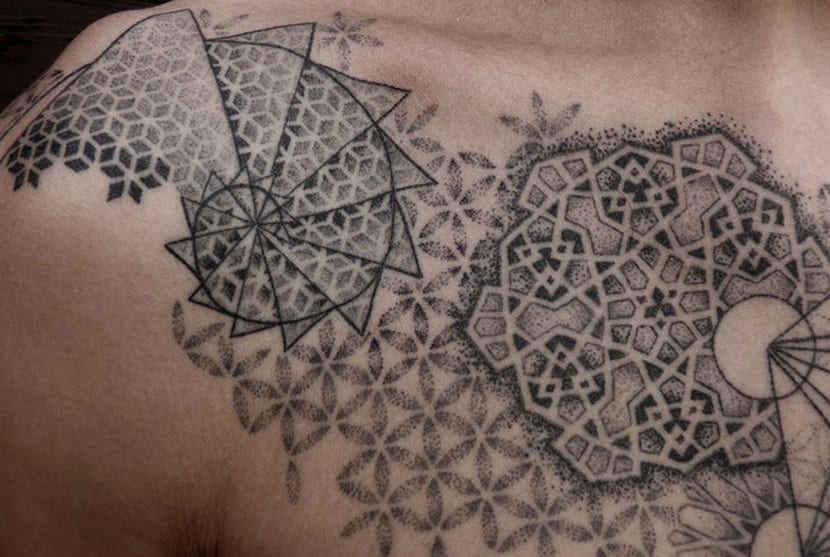 Dotwork / Pointillism Tattoo Style