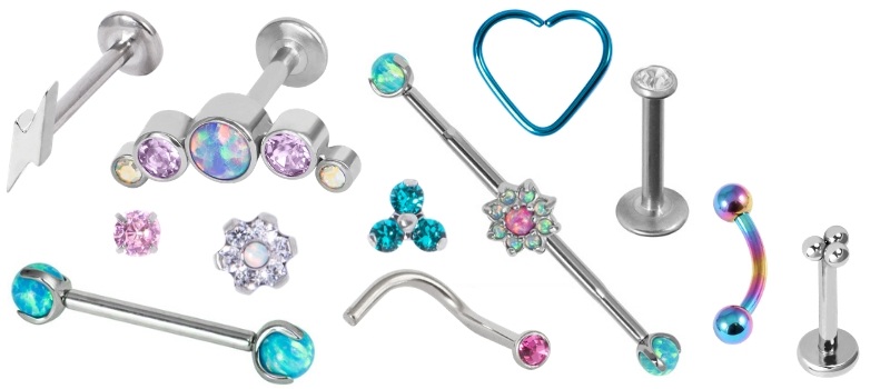titanium piercing jewellery